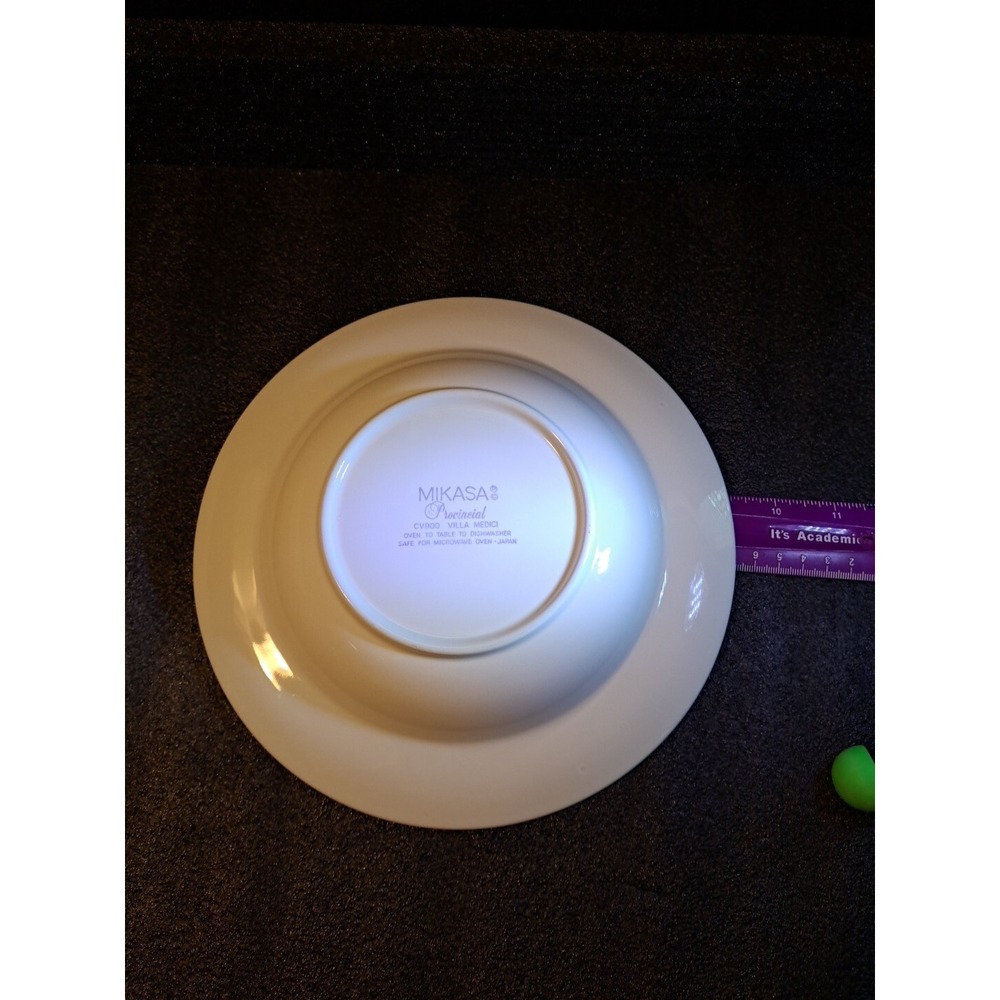 2 VTG Mikasa Provincial Villa Medici Salad Soup Bowls 9.25" Replacement CV900 - Picture 3 of 3